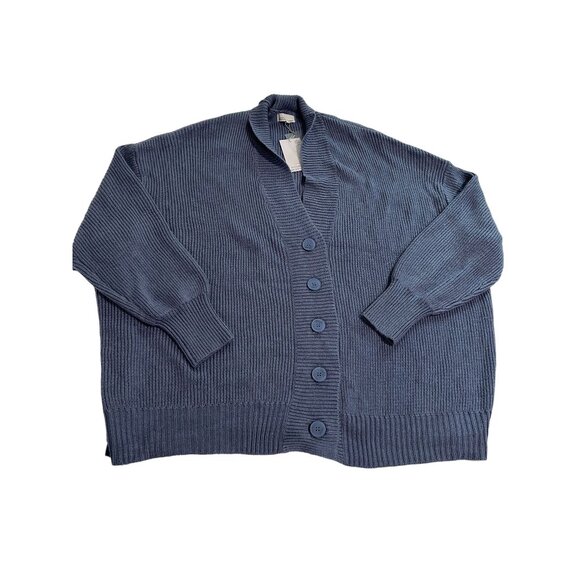 Danielle Bernstein Oversized Chunky Sweater in Stonewash - Picture 1 of 4